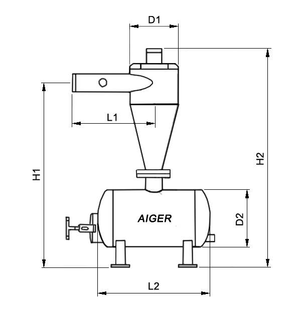 離心過(guò)濾器尺寸圖