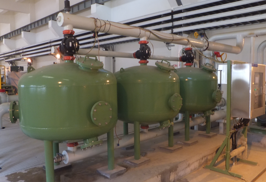 　砂石過濾器應(yīng)用現(xiàn)場(chǎng)