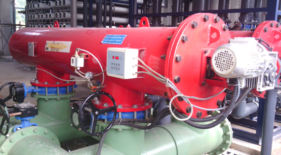 全自動(dòng)刷式過濾器應(yīng)用