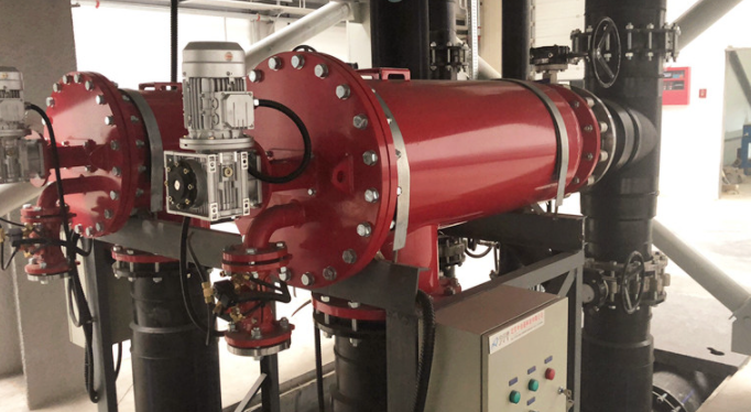 全自動吸吮式過濾器應用現場