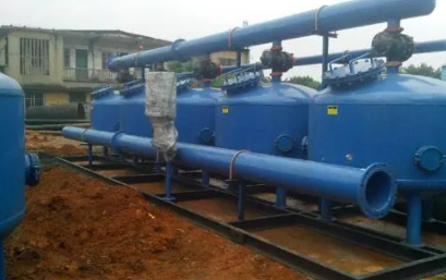 工業(yè)淺層砂過濾器應用現(xiàn)場