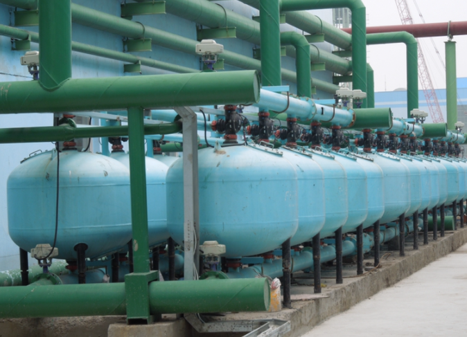 淺層砂過濾器應用現(xiàn)場