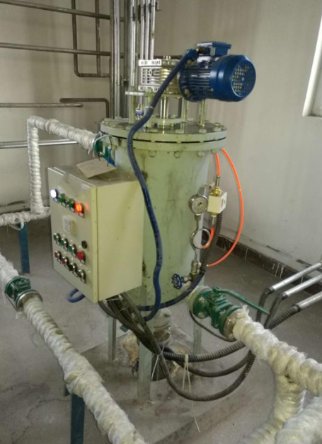 刷式過濾器應用現場