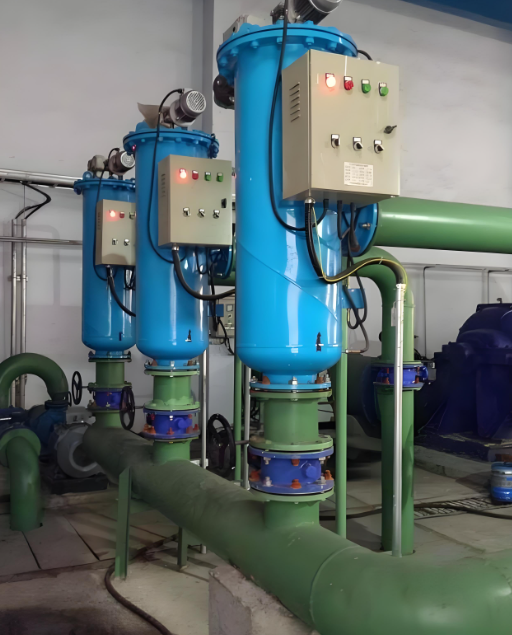 電動刷式自清洗過濾器應用現場