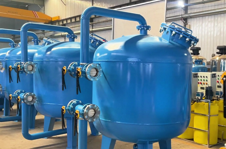 石英砂過濾器應用現場