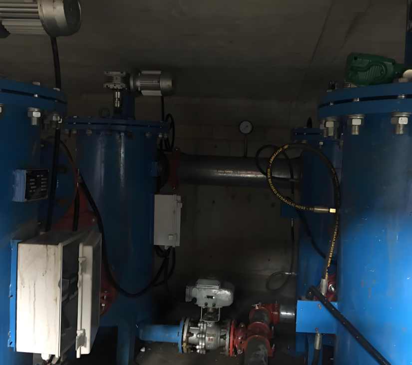 全自動自清洗過濾器應(yīng)用安裝現(xiàn)場