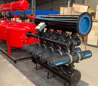 疊片過濾器應用現場