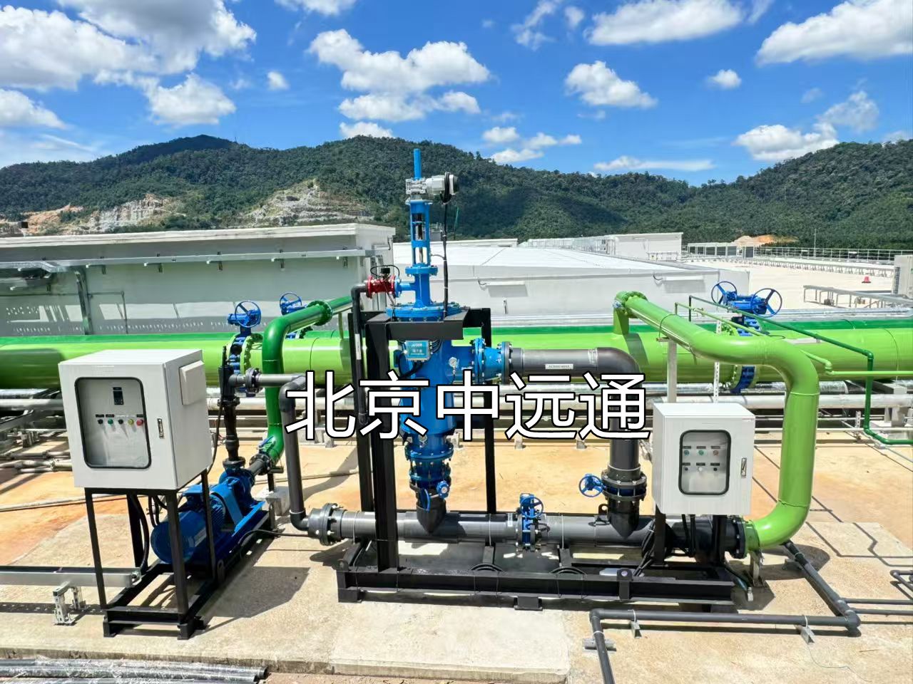 北京中遠通自清洗過濾器設(shè)備應(yīng)用現(xiàn)場
